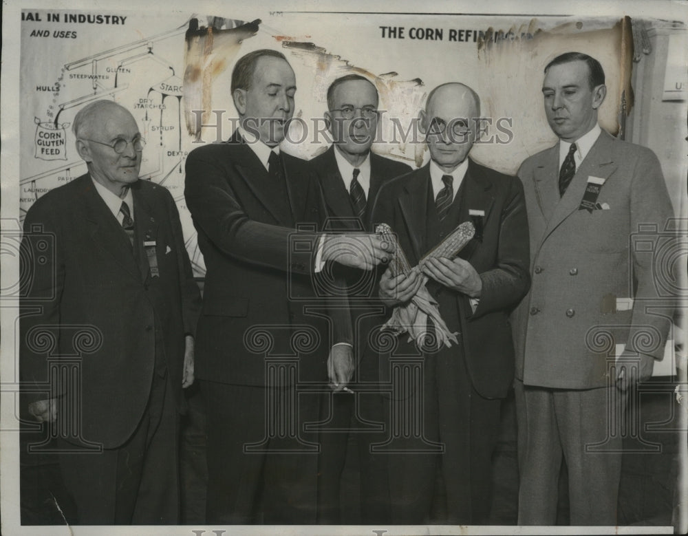 1933 Press Photo Leaders of American Farm Bureau Federation at Annual Nat'l Meet