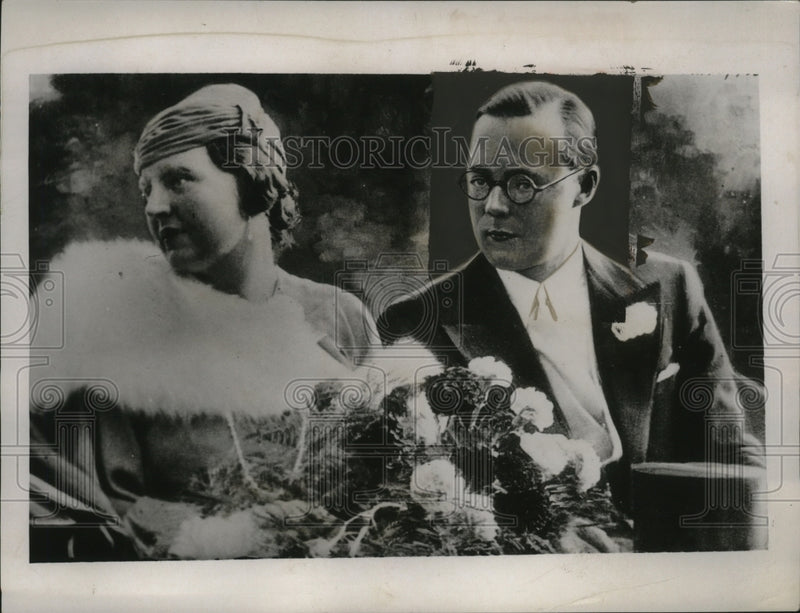 Load image into Gallery viewer, 1936 Press Photo Princess Juliana &amp; Prince Bernard Zur Lippe-Biersterfeld
