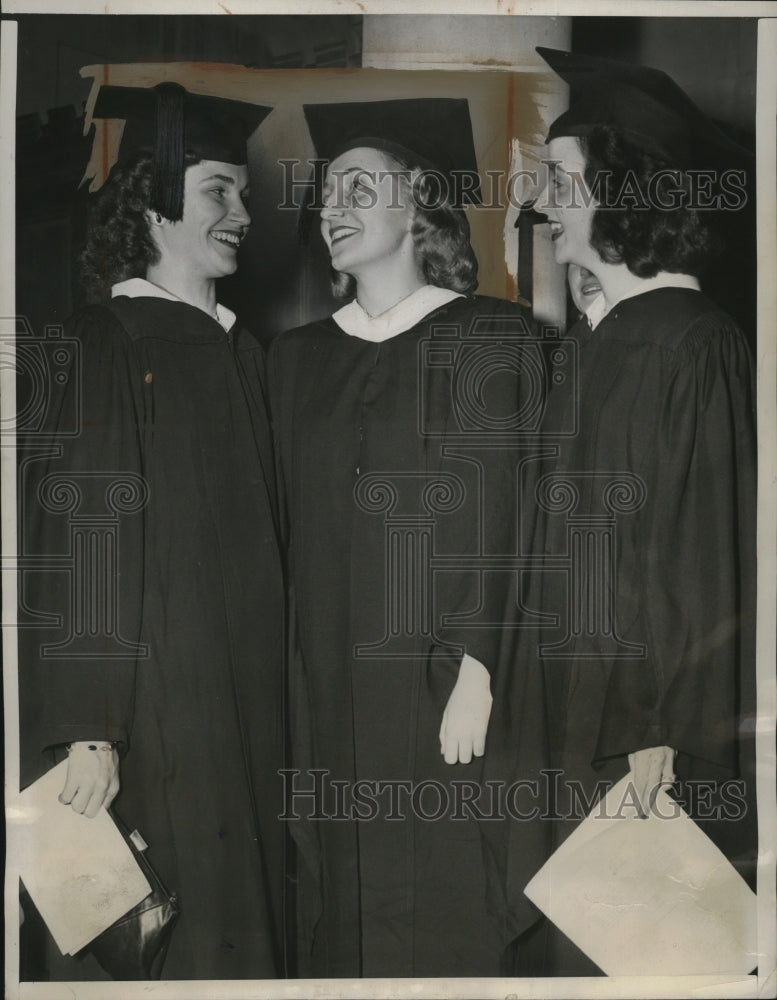 1946 Press Photo Margaret Truman at Baocalaureate Service in Washington, D.C.