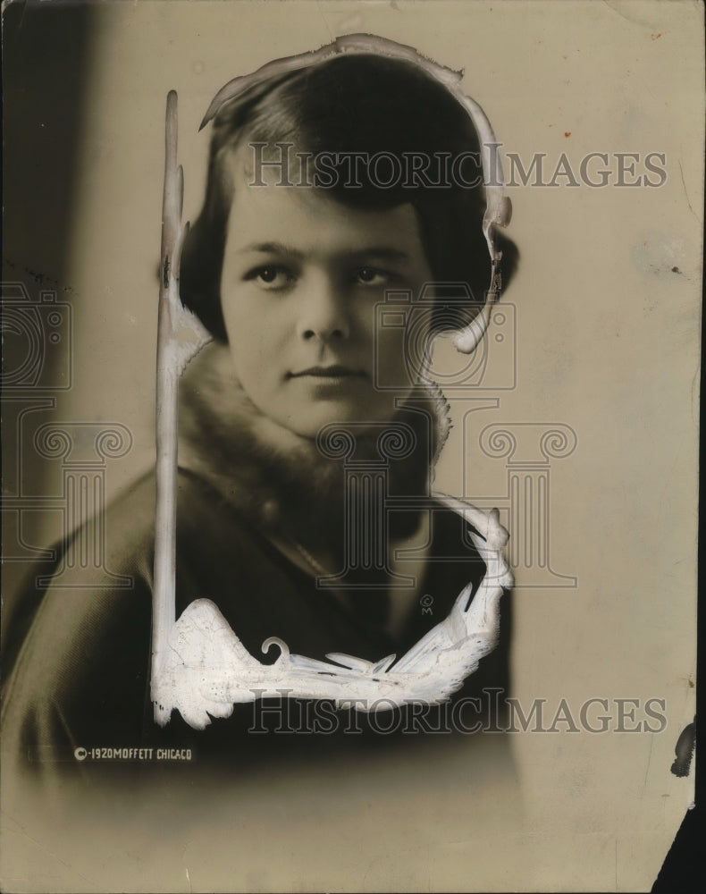 1923 Press Photo Daughter of Gov Frank O. Lowden, Miss Frances Lowden