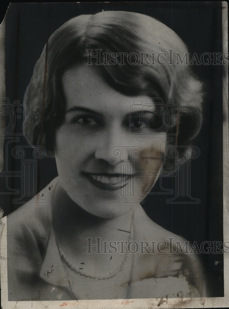 1934 Press Photo Patricia Maguire Had Sleeping Sickness - neo21523