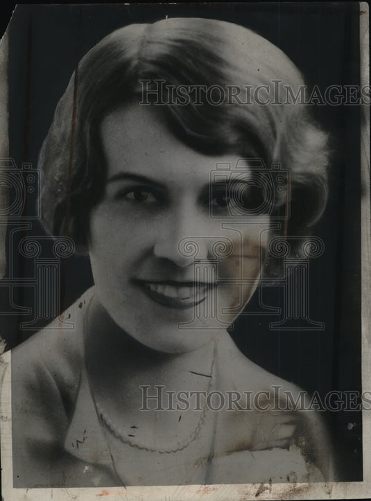 1934 Press Photo Patricia Maguire Had Sleeping Sickness - neo21523