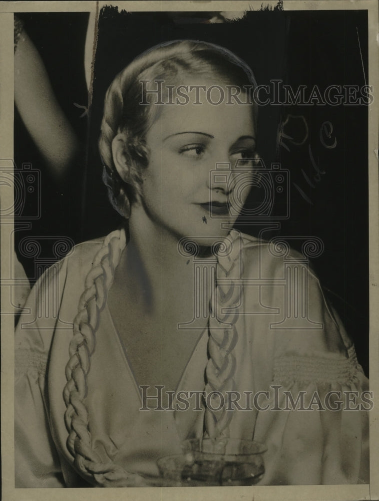 1935 Press Photo Mrs Harold Anderson - neo21546