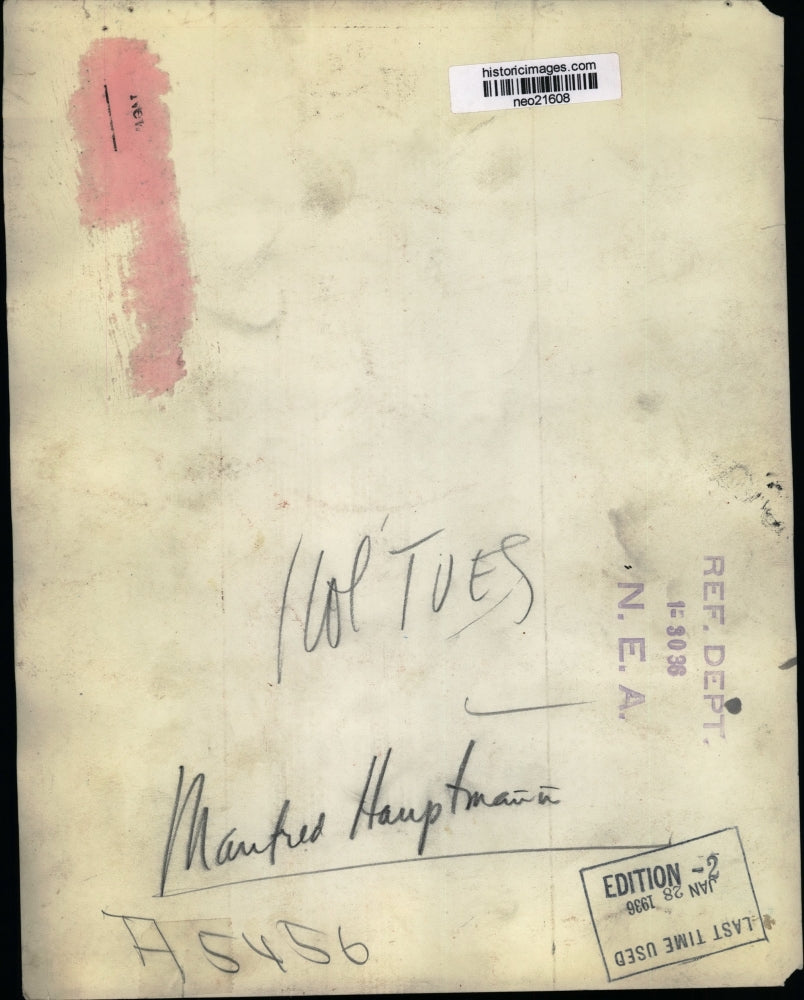 1936 Press Photo Maufred Huptmaun in Sailors Uniform - neo21608