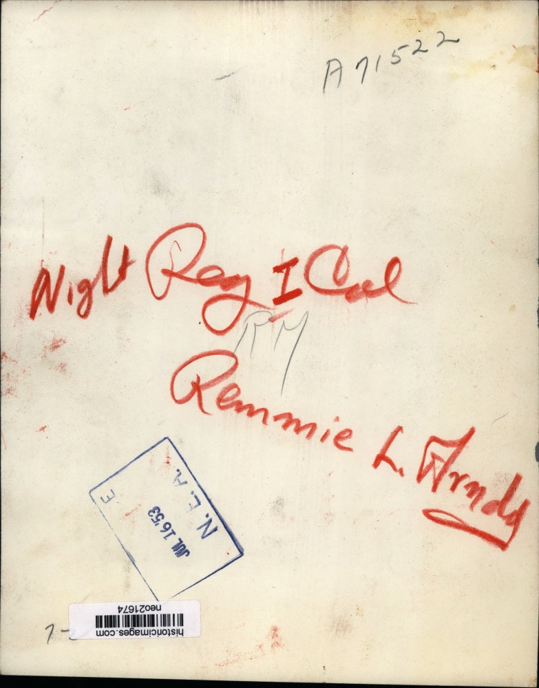 1953 Press Photo Remmie L. Arnold, Dept Imperial Potentate of the Shrine