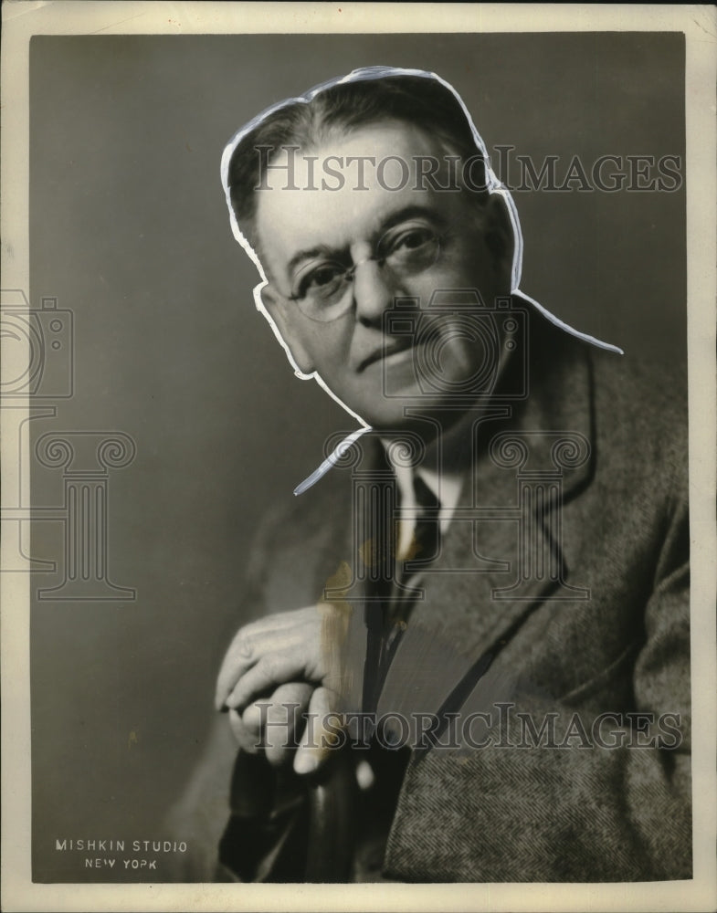 1932 Press Photo Dr. Harry M. Warren, Pres of Save a Life League - neo21710