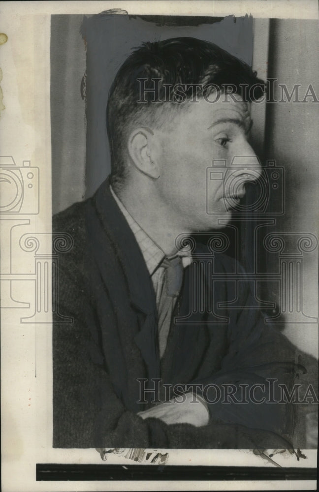 1958 Press Photo William Stanley Whales confessed to writing bomb letter