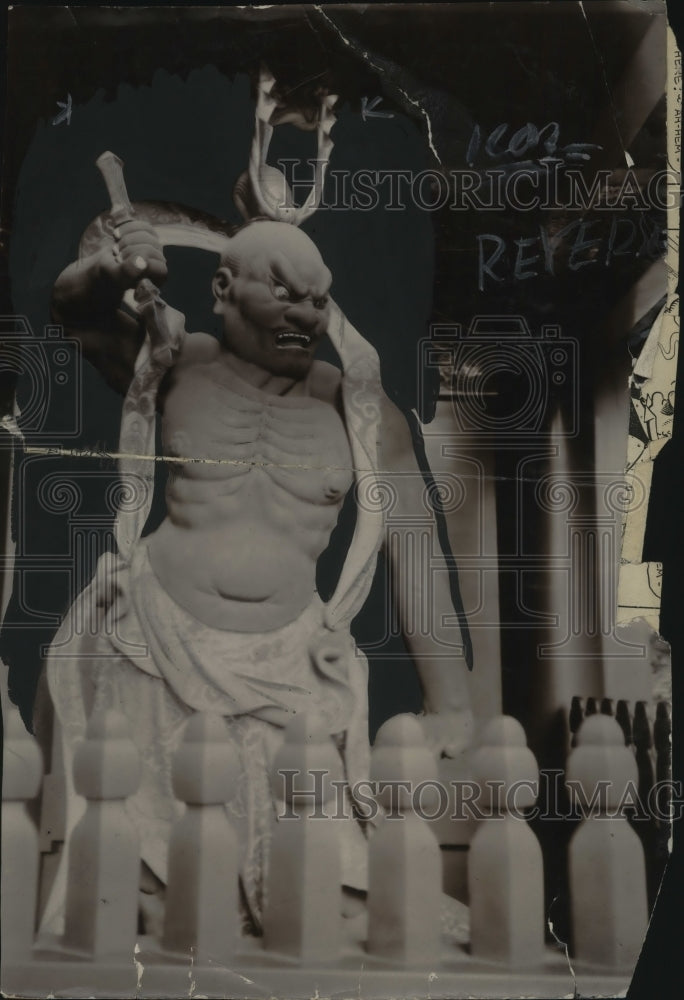 1924 Press Photo Religious Statue - neo21758