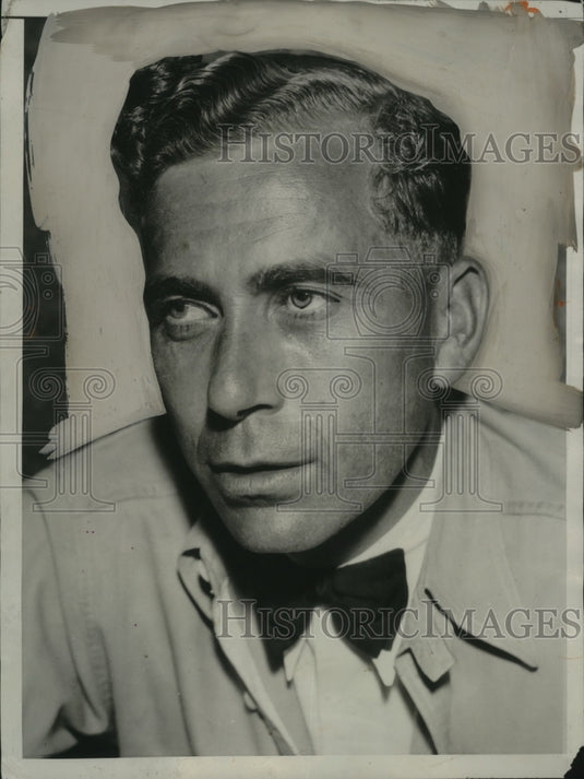 1932 Press Photo Walter Waters BEF Head - neo21803