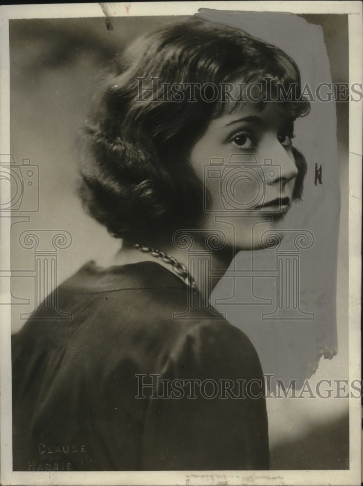 1930 Press Photo Joy Du Pre of London, England - neo21804