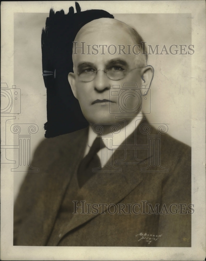 1928 Press Photo of Clark W Parker, The Parker Axle - neo21845