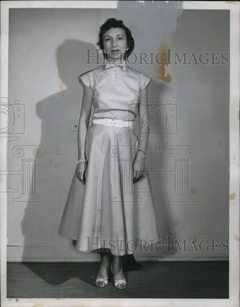 1955 Press Photo Mrs. Clarence R. Dunman - neo21896