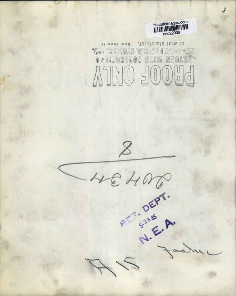 1945 Press Photo Women's Fashion - neo22039