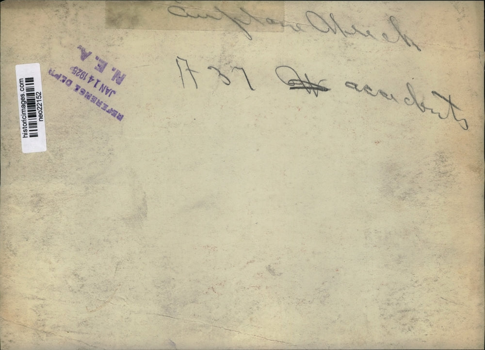 1925 Press Photo Wreckage from airplane crash - neo22152