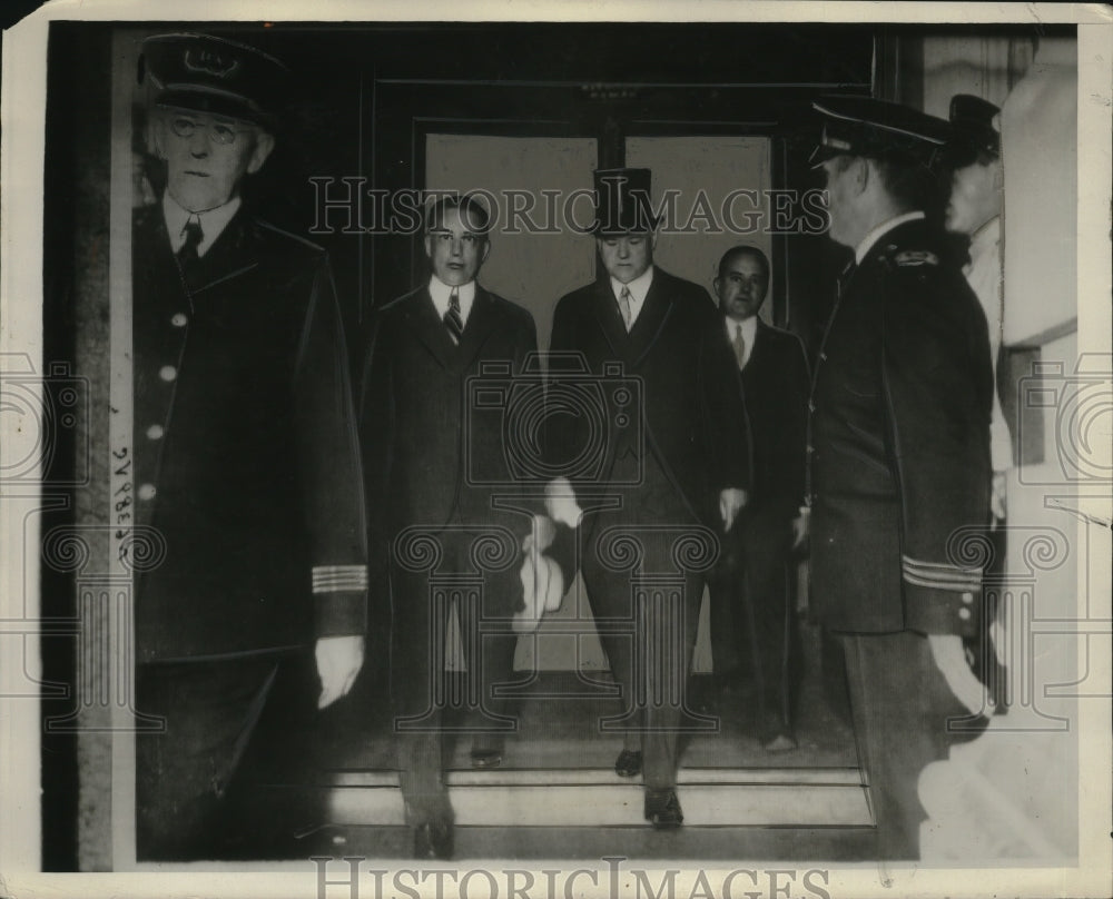 1932 Press Photo President Herbert Hoover at a function - neo22500