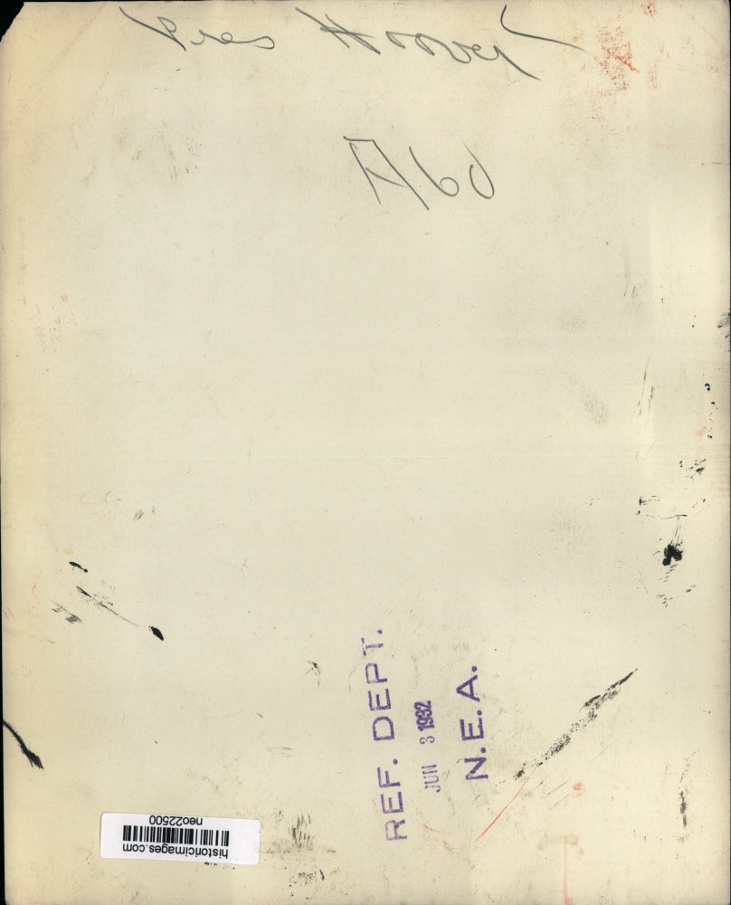 1932 Press Photo President Herbert Hoover at a function - neo22500