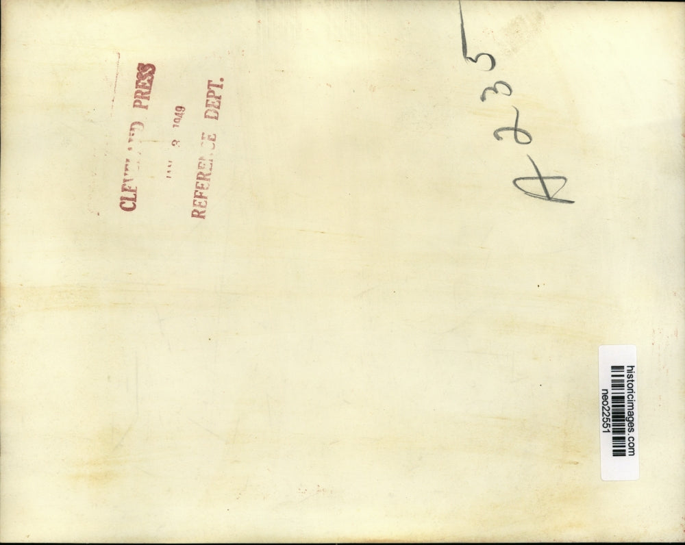 1949 Press Photo Lake Michigan, Chicago in Ice - neo22551