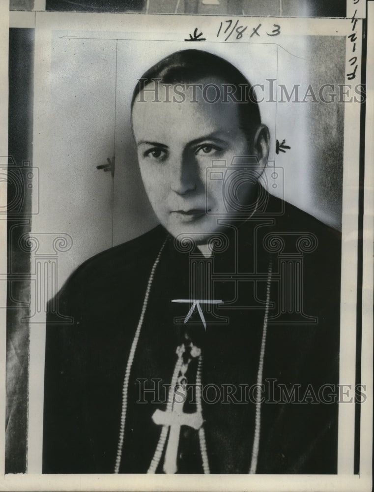 1953 Press Photo Stephan Wyszyuska of Poland - neo22799- Historic Images