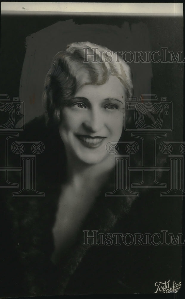 1930 Press Photo Dot Oatman (Ms. Cook) - neo22819