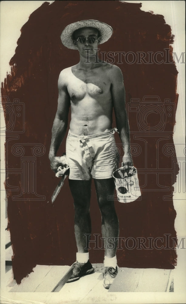 1936 Press Photo Jake Wagner of Miami University - neo22830