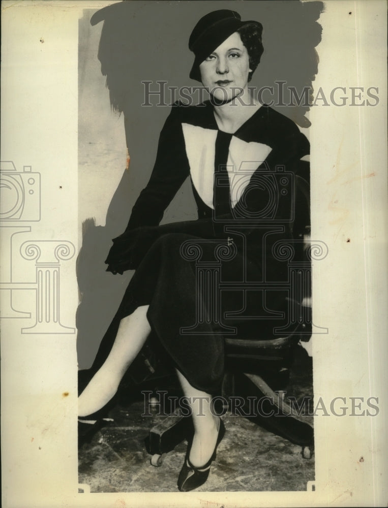 1933 Press Photo Meredith Howard Takes Leading Role in Broadway Romance