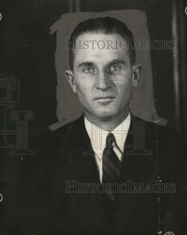 1927 Press Photo Major James CR Schwenck of Kansas City MO in Cuba - neo22870