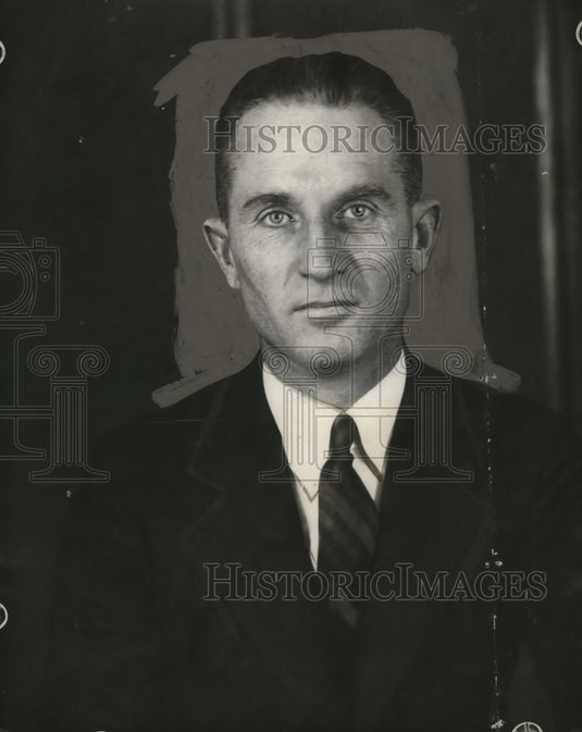 1927 Press Photo Major James CR Schwenck of Kansas City MO in Cuba - neo22870