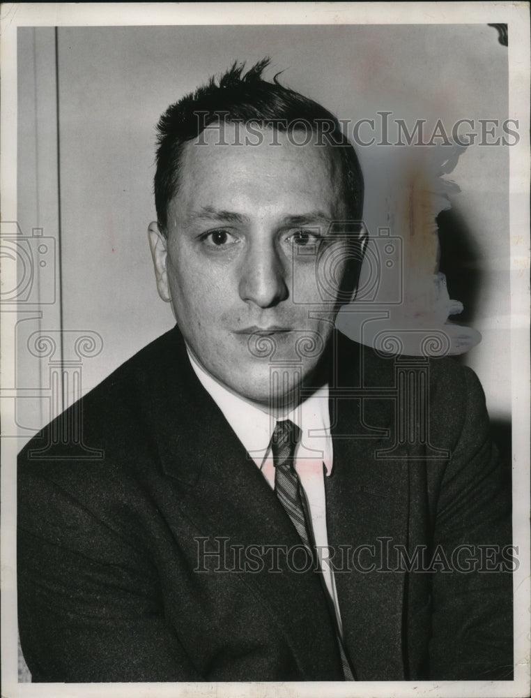 1960 Press Photo Michael Zone New City Councilman - neo22948