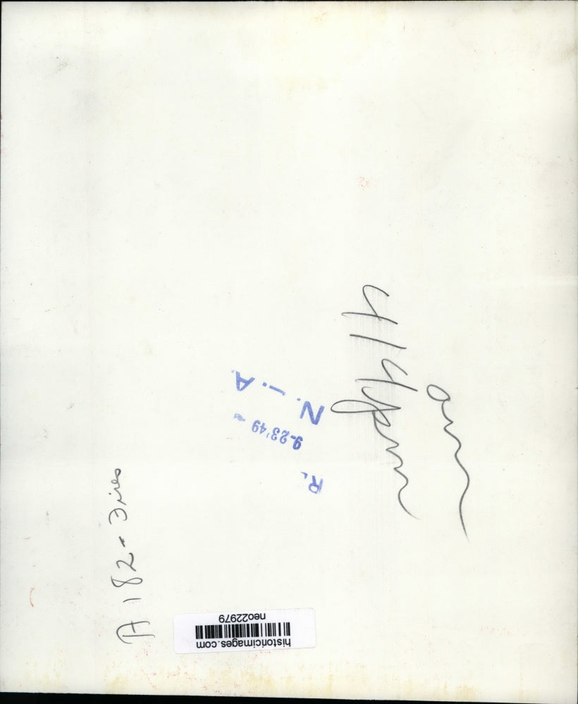 1948 Press Photo Three Alarm Fire Phils Woolen factory Philadelphia, PA