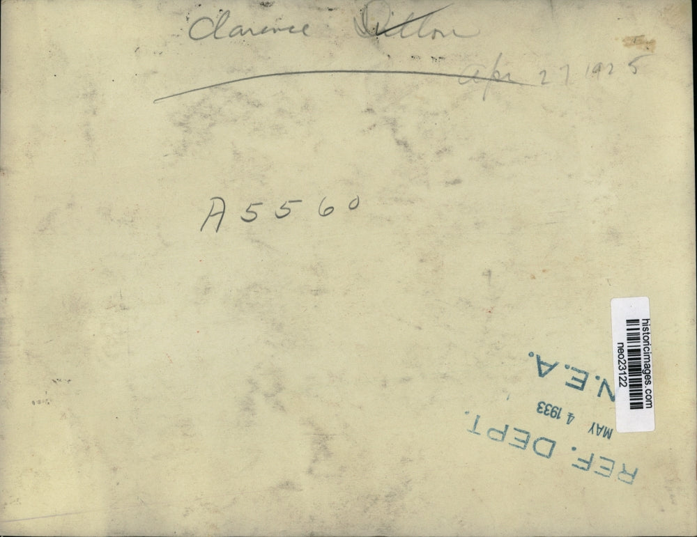 1933 Press Photo Clarence Dillon - neo23122