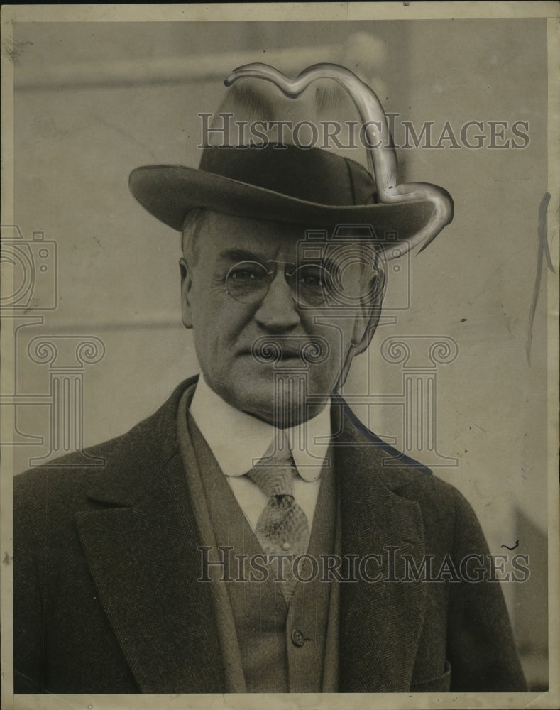 1927 Press Photo Dwight Morrow, U.S. Amberto Mexico - neo23137