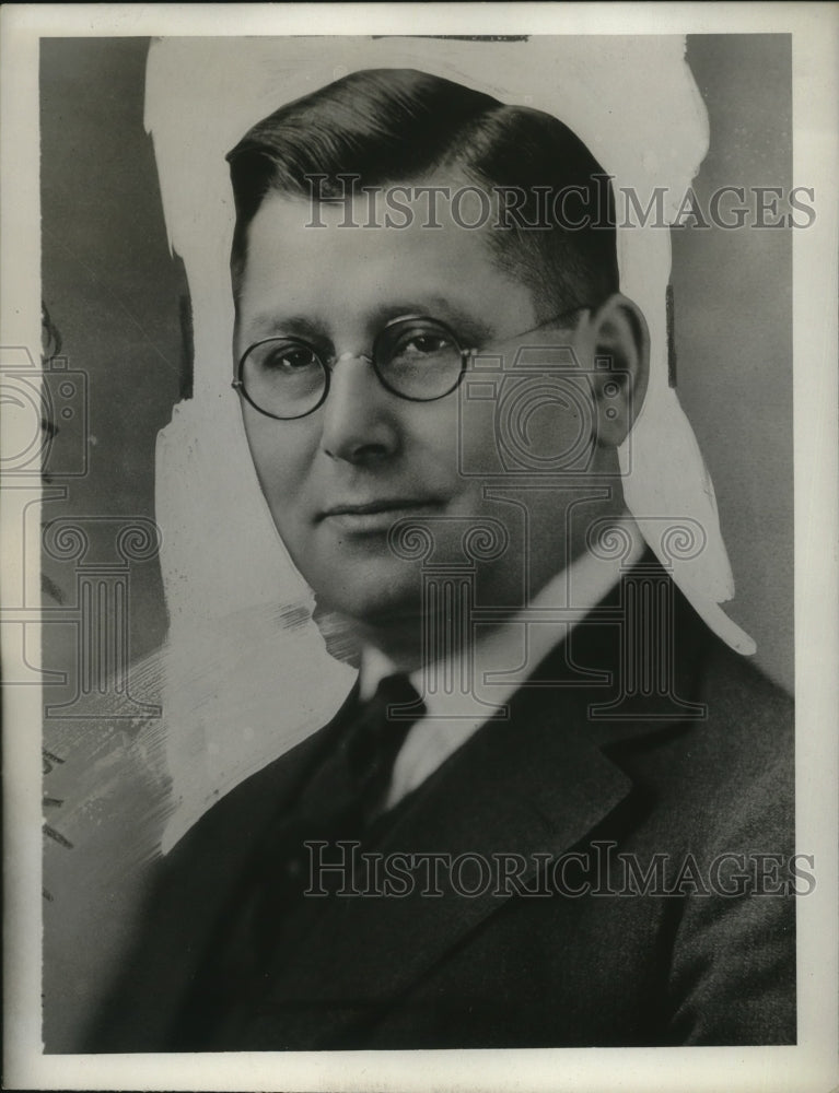1933 Press Photo Bernard B. Eisenberg - neo23152