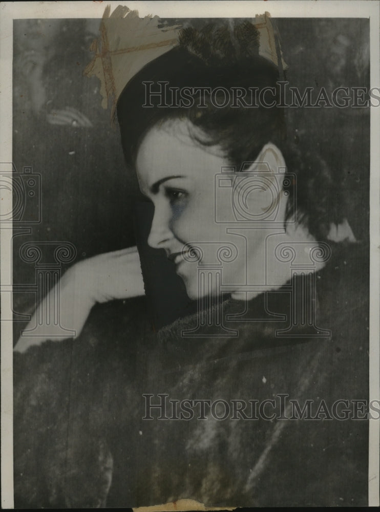 1940 Press Photo Ruby Benton Testifies in W.J. Johnson San Antonio Trial