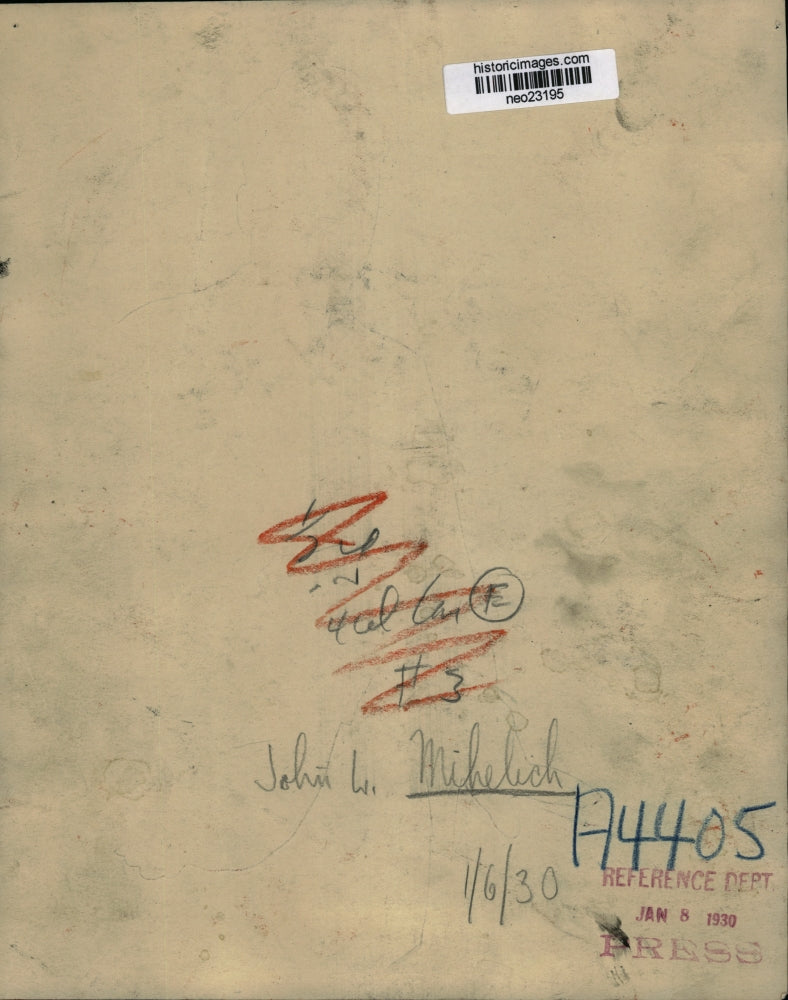 1930 Press Photo John L. Michelich - neo23195