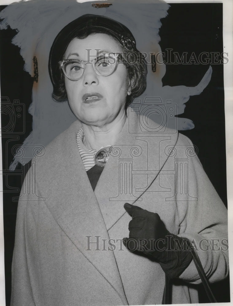1961 Press Photo Miss Dora Segel of Cleveland Ohio - neo23234