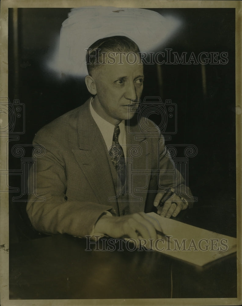 1932 Press Photo William J Kennedy service director - neo23295