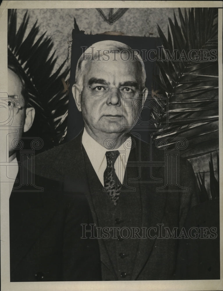 1935 Press Photo W. Frank Peisons, Director of US Employment Service - neo23498