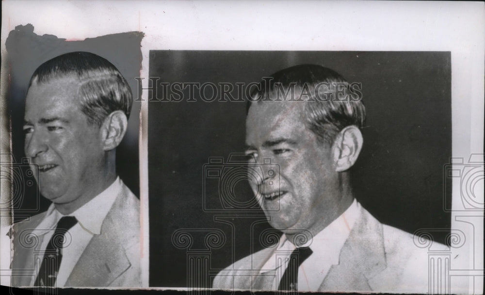 1955 Press Photo Matthew Connelly at Tenure of Harry Truman, St Louis
