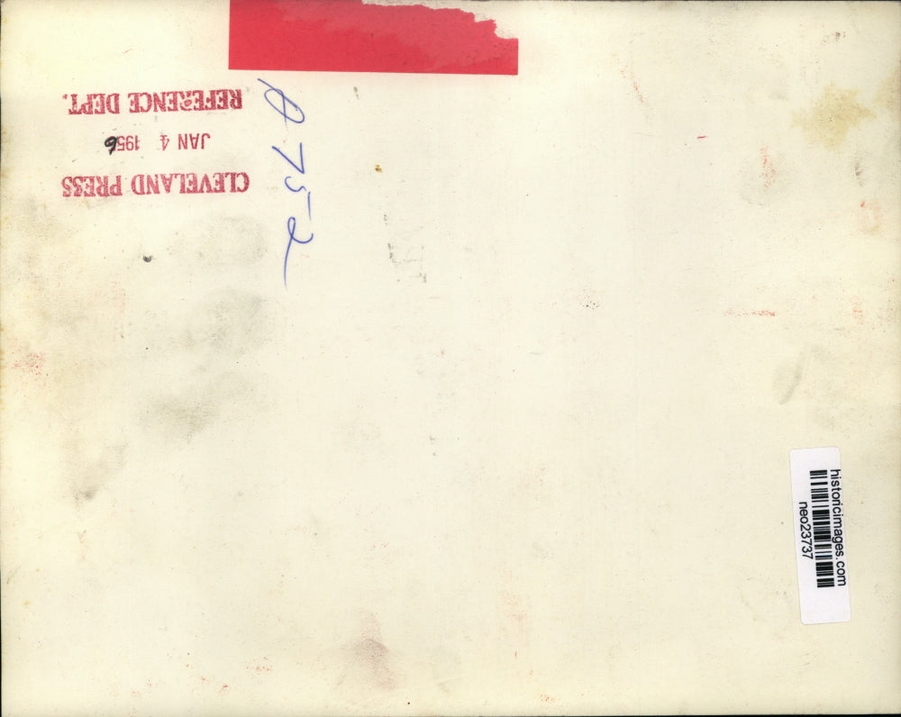 1956 Press Photo Senators Walter George of GA & Harry Byrd of VA - neo23737