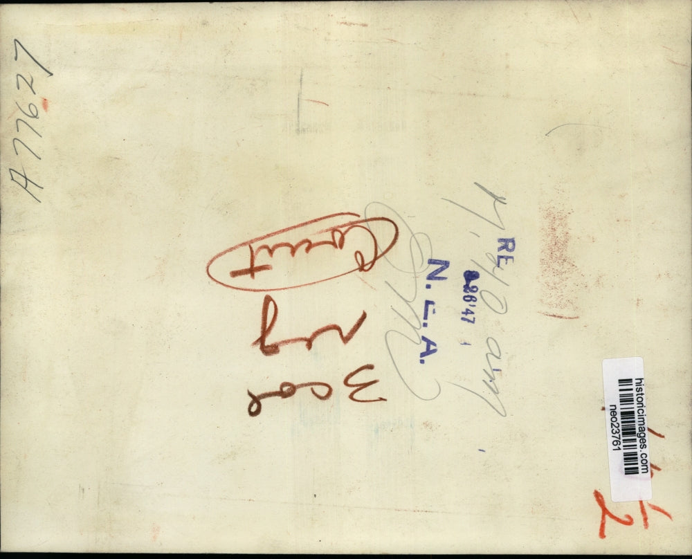 1947 Press Photo Mrs. F Upton Arraigned on 1st Degree Murder Charges of Husband