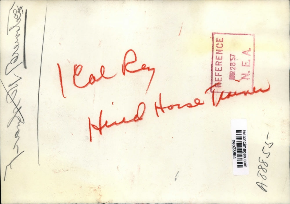 1957 Press Photo Frank W Breevatree at a press conference - neo23864