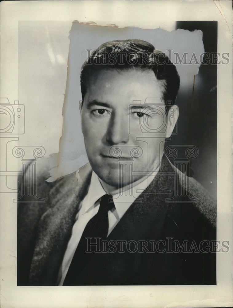 1958 Press Photo Elwood K Quesada in Cleveland Ohio - neo24021