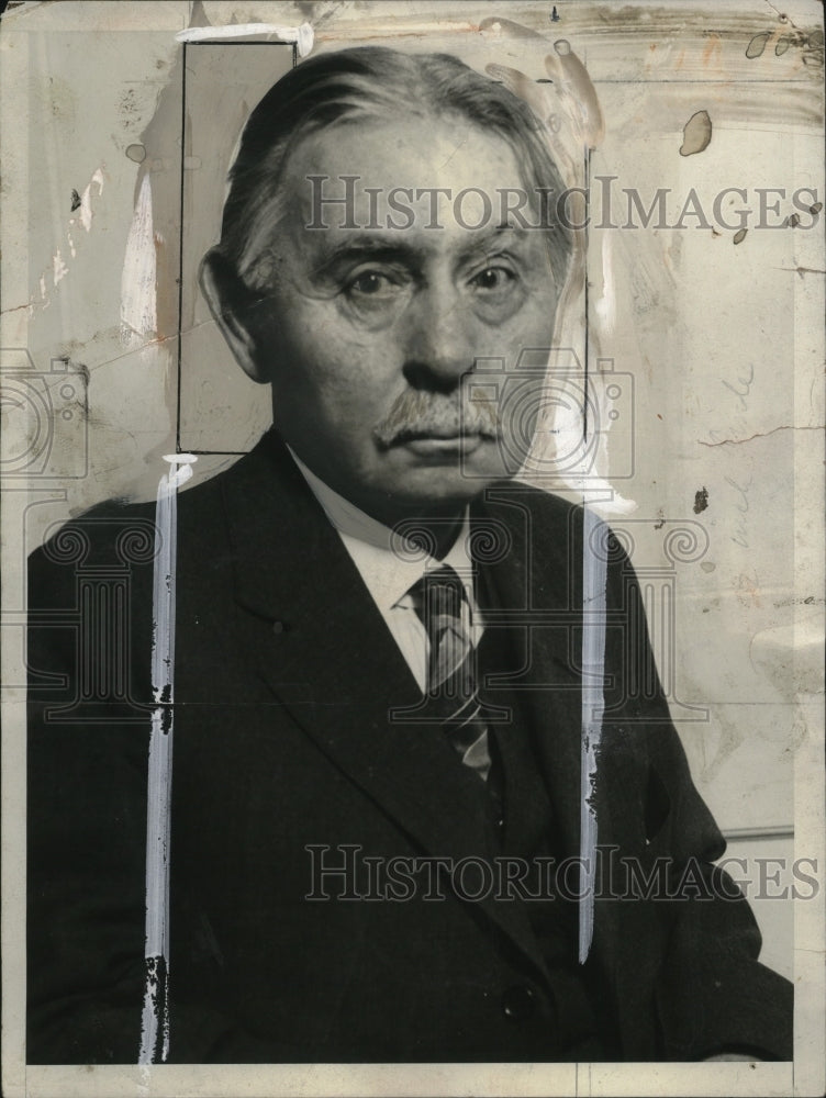 1928 Press Photo Senator Furnford M Summers of North Carolina - neo24044