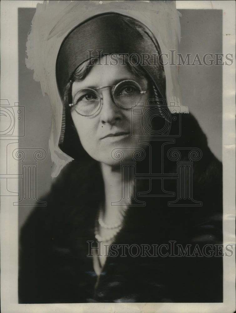1931 Press Photo Mrs Charles E Cannon Succeeds Husband in Georgia Senate