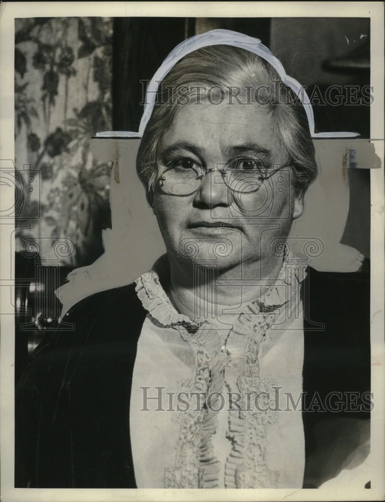 1934 Press Photo Mrs. Adam Scerba, Slovak Pioneer - neo24118