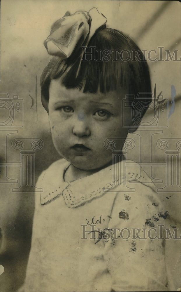 1920 Press Photo Baby Margaret Offered for Sale by Mother Catherine Multy