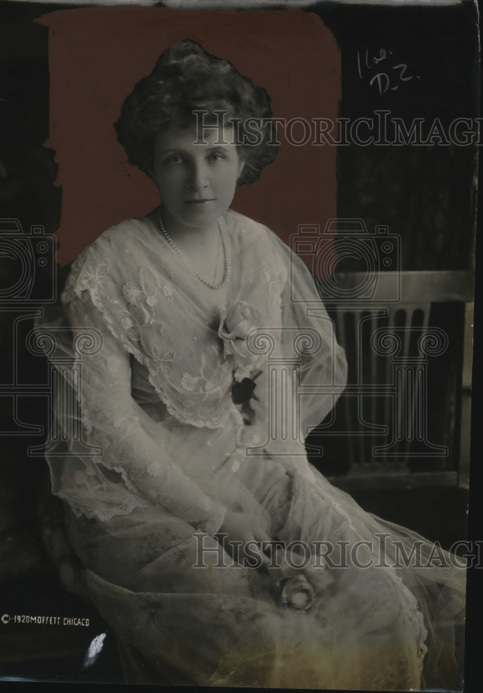 1920 Press Photo Katharine Knowles Robbins of Chicago - neo24164