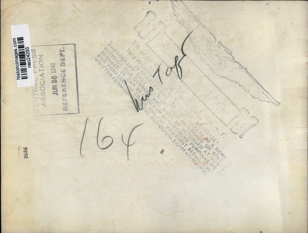 1940 Press Photo Taft Supporters - neo24293