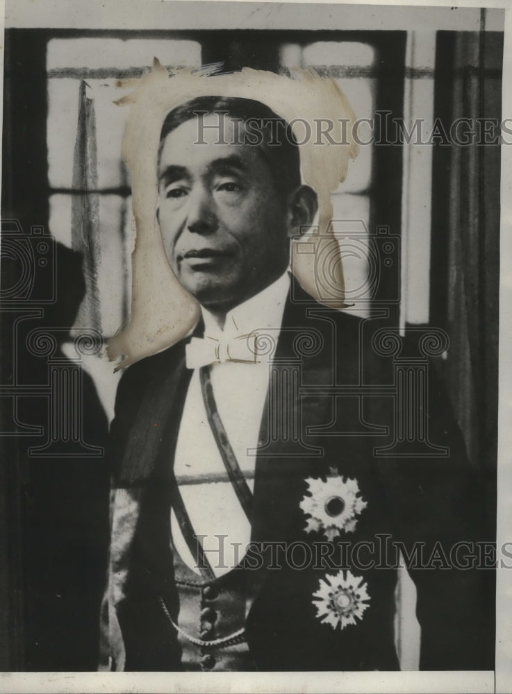 Load image into Gallery viewer, 1931 Press Photo Mr Kenkichi Yoshizawa Japanese diplomat - neo24477
