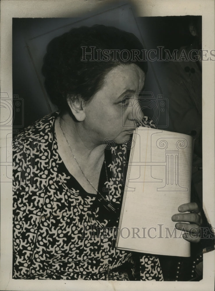1940 Press Photo Harriet Elliot of Presidents National Defense Commission